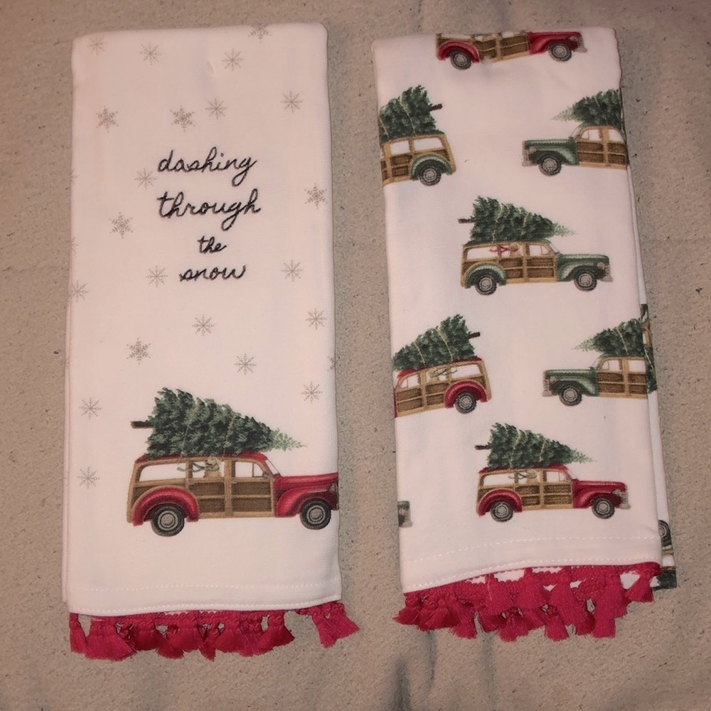 Decorative towel Christmas theme